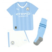 Camisa de time de futebol Manchester City Bernardo Silva #20 Replicas 1º Equipamento Infantil 2024-25 Manga Curta (+ Calças curtas)